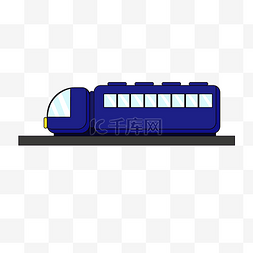 列车海报图片_矢量免扣卡通火车