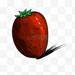 大个的图片_炫彩卡通水果草莓