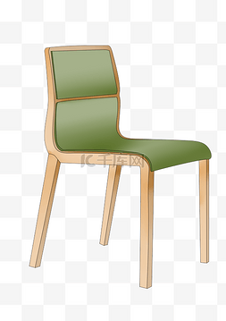 绿色的椅子图片_绿色的椅子装饰插画
