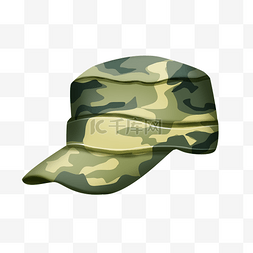 军事迷彩帽子