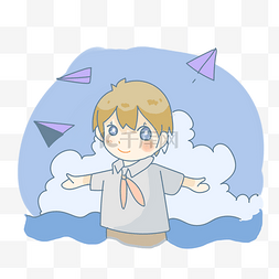 纸飞机男孩