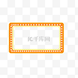 简单边框素材图片_科技相框玻璃相框