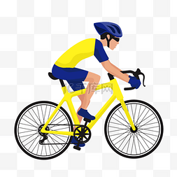 蓝色手套图片_骑着赛车的小男孩手绘设计