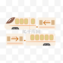 轨道火车图片_往返高铁轨道车