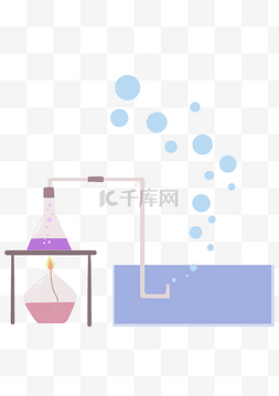 化学用品卡通图片_化学产品卡通插画