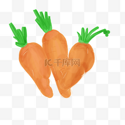 分割线蔬菜图片_蔬菜红萝卜分割线插画
