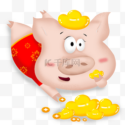 2019新年新春可爱猪猪猪年