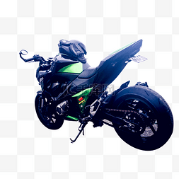 绿色头盔图片_绿色摩的摩托车赛车免抠PNG