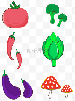 蔬菜水果茄子图片_可商用蔬菜水果