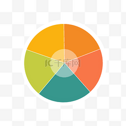 圆形分类表图片_圆形彩色分类