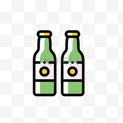酒图标图片_mbe风格啤酒素材图标