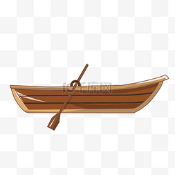大邮轮的船头甲板图片_手绘远游木船插画