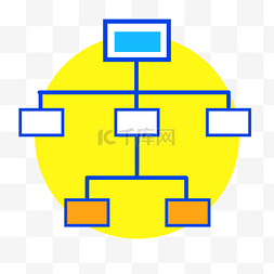 组织架构图标图片_组织框架