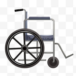 医疗方便轮椅插画