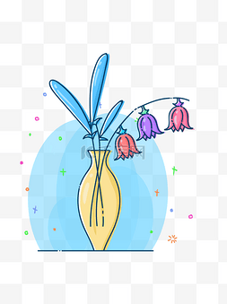  灯笼花花瓶植物 
