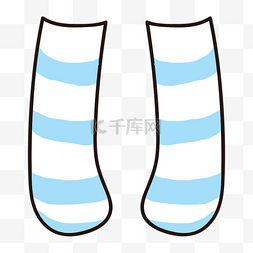 蓝色的袜子 
