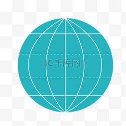 世界环境日手绘图片_卡通圆形装饰地球矢量