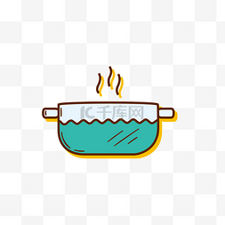 炉上的锅子图片_烹饪器具烹饪锅子