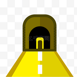 拱形隧道图片_隧道图标