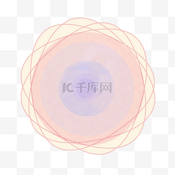 线条简约几何太阳