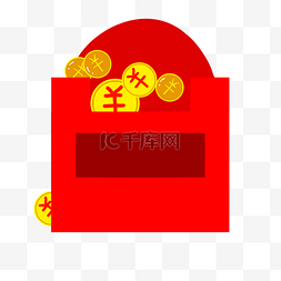 红包中国红压岁钱传统