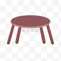 家具桌子椅子图片_手绘卡通桌子椅子