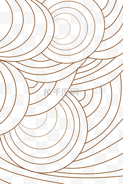 画圈素材图片_手绘卡通线性圈底纹插画