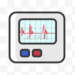 心电监护仪图标