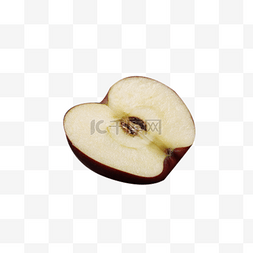 维生素c图片_半个营养丰富苹果