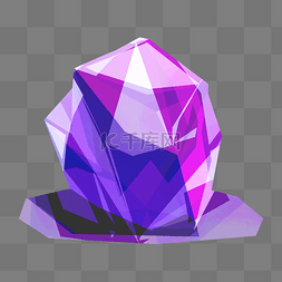 紫色菱形图片_菱形宝石 