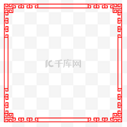 红色分层背景图片_中国风边框PN个素材