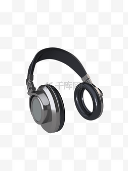 3d耳机图片_耳机音乐节元素商用素材Music耳麦