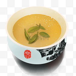 茶叶广告设计图片_中国风一碗清茶免抠图