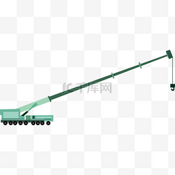 吊车运输图片_卡通汽车免扣矢量图