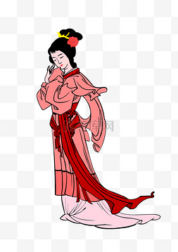 齐白石画像图片_中国古代的仕女画像