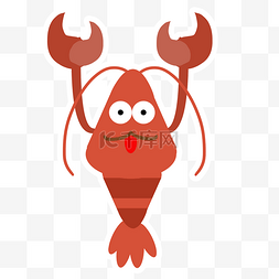 小龙虾尾巴图片_红色龙虾食物