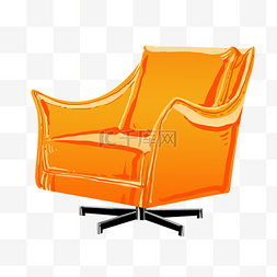 木头的椅子图片_黄色的椅子手绘