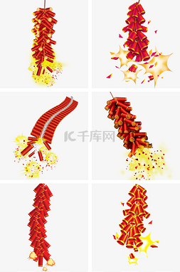 放鞭炮过年图片_新年放鞭炮过年点燃的鞭炮