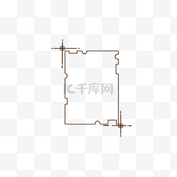 创意抽象边框设计素材