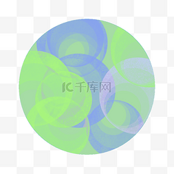 圆圈抽象图片_抽象圆圈艺术球体