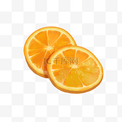 橙子切片图片_橙子片免扣元素
