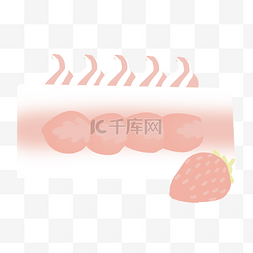 新鲜草莓图片_卡通手绘新鲜草莓