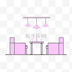 矢量手绘红酒图片_矢量手绘卡通沙发