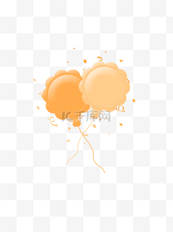 漂浮气球彩色漂浮气球碎纸装饰气