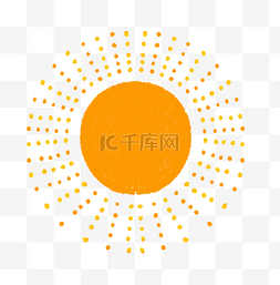 蜡笔大太阳