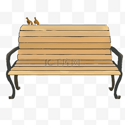 木椅图片_ 长条椅子 