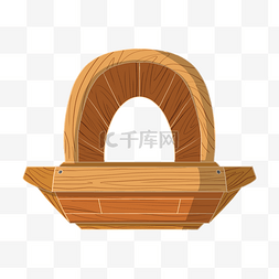 蓬蓬木船手绘