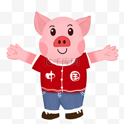 2019年猪年手绘设计素材