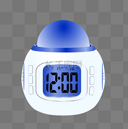 数字电子时钟图片_卡通电子产品闹钟