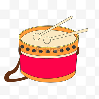画个人vip和企业vip免费下载免抠元素手绘线描腰鼓个人vip和企业vip